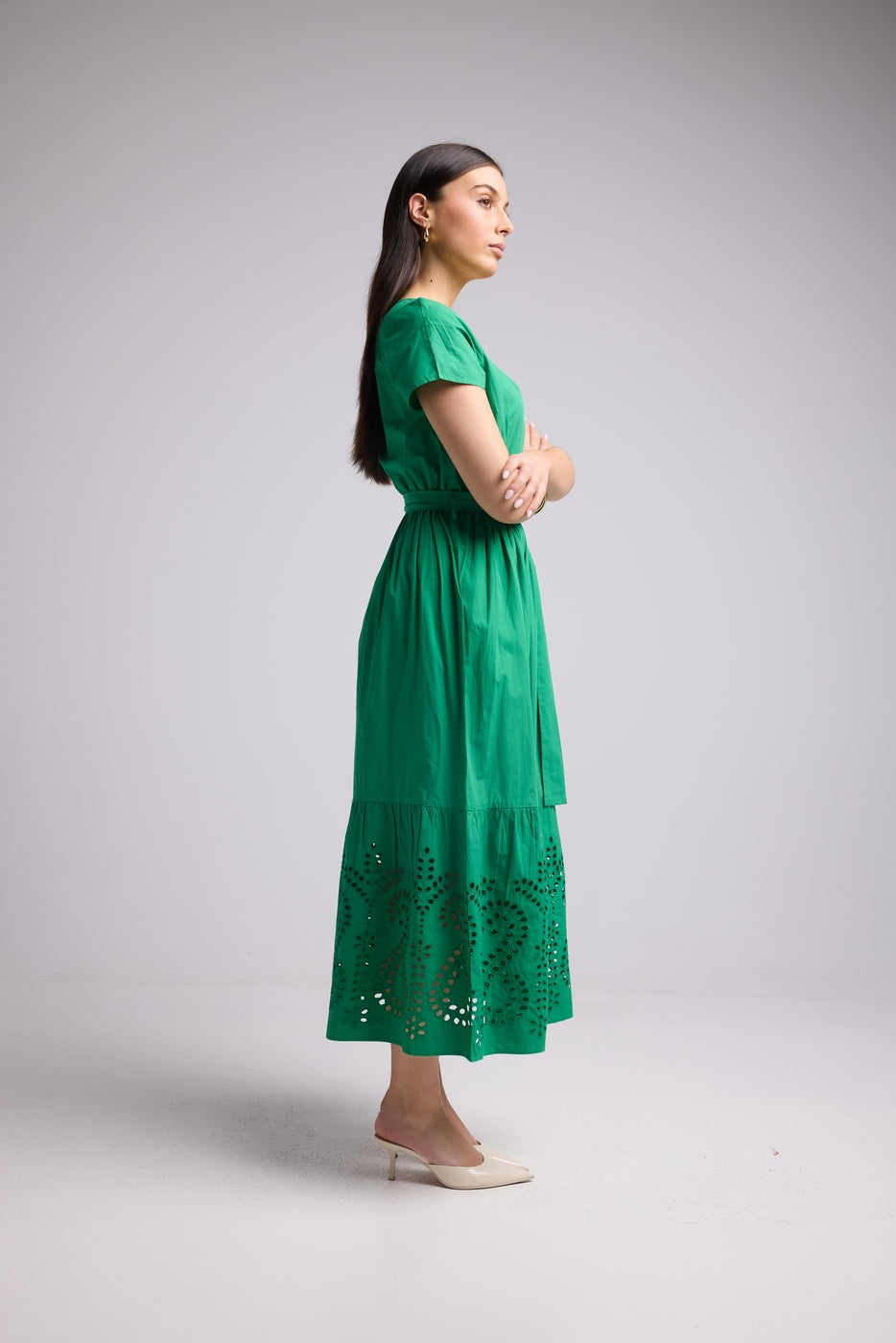 Robe Longue - Sybille - Vert
