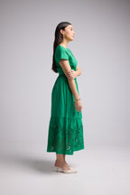 Robe Longue - Sybille - Vert
