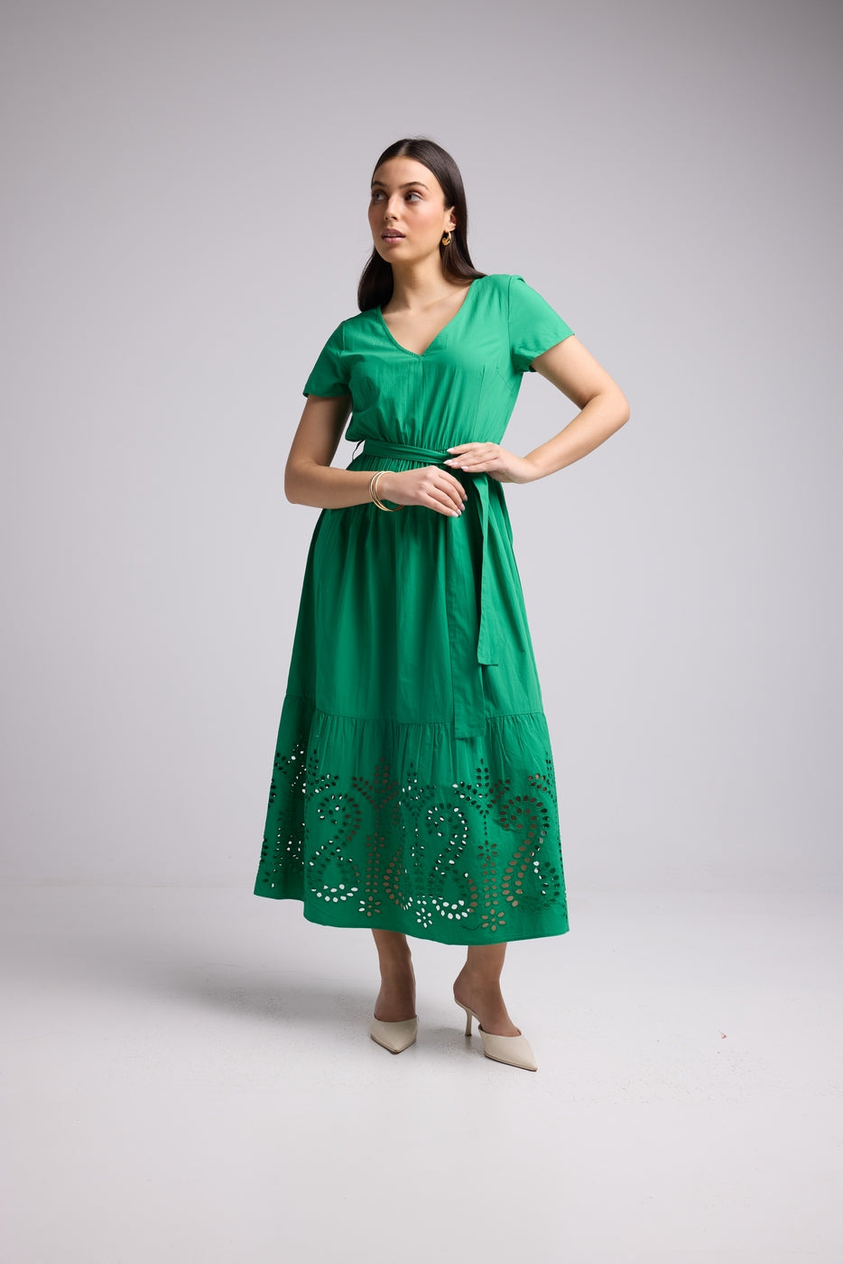 Robe Longue - Sybille - Vert