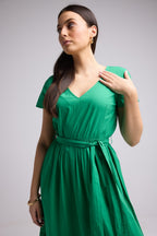 Robe Longue - Sybille - Vert
