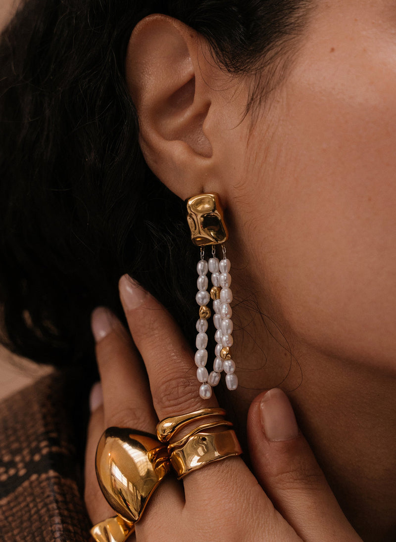 Boucles D'Oreilles Pendantes Sylva