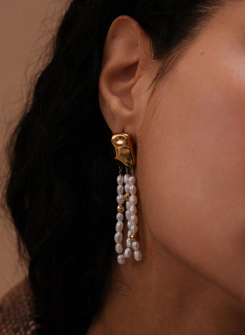 Boucles D'Oreilles Pendantes Sylva