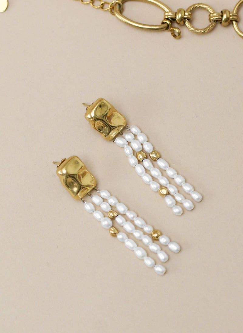 Boucles D'Oreilles Pendantes Sylva