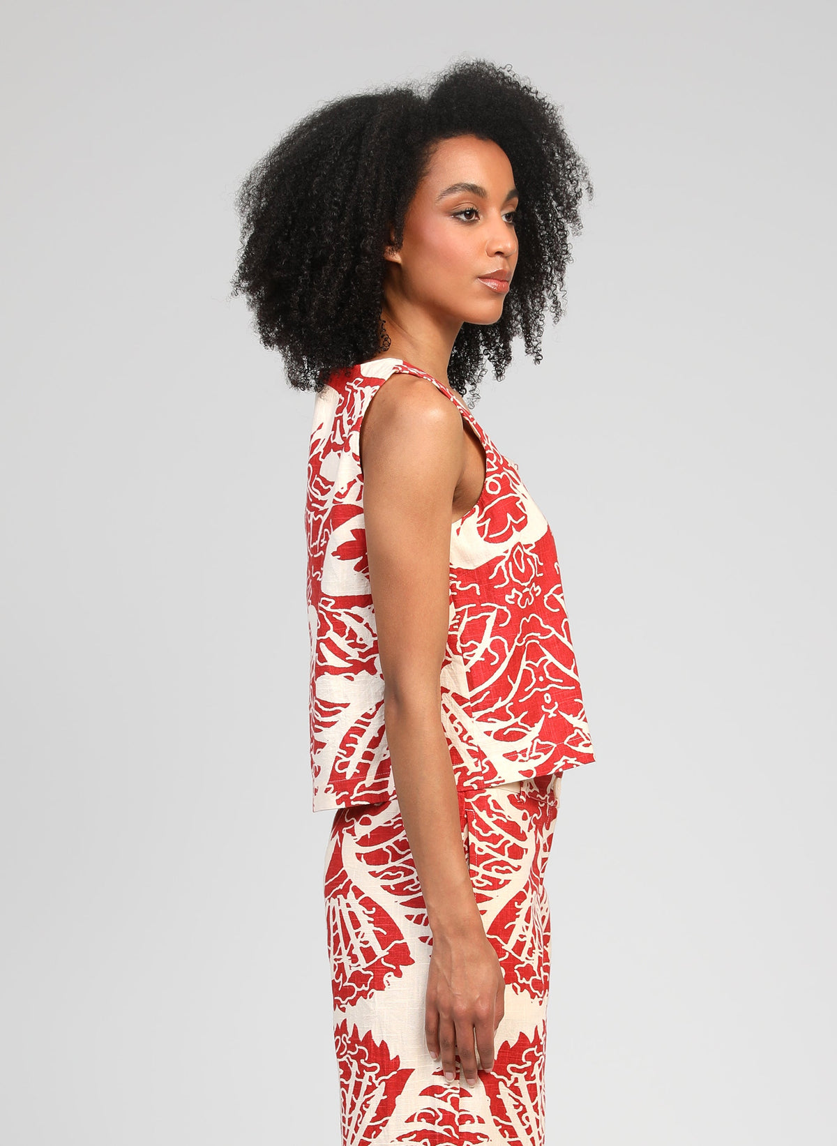 Debardeur Symala Adeline Rouge