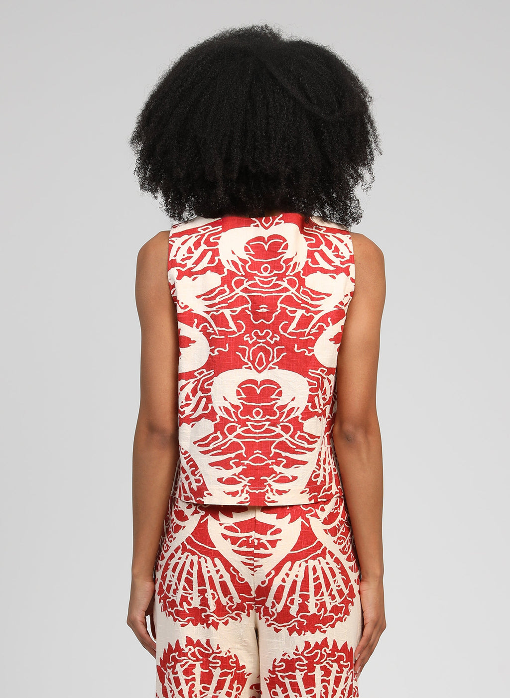 Debardeur Symala Adeline Rouge