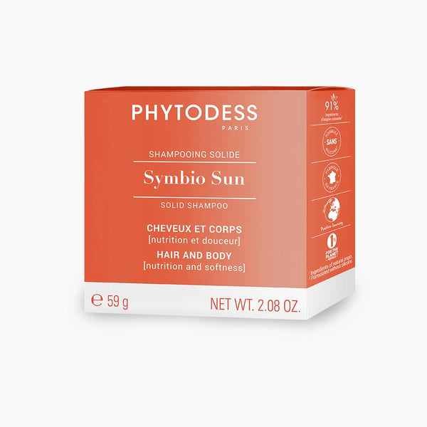 Shampooing Solide - Cheveux Et Corps Nutrition Et Douceur - Symbio Sun