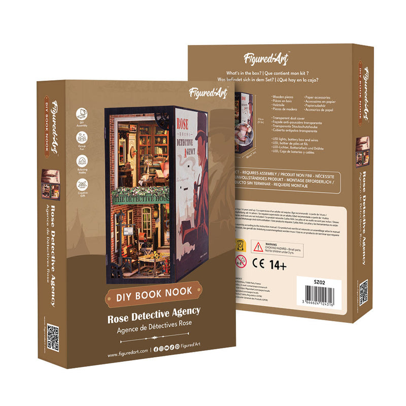 Book Nook - Agence De Détectives Rose