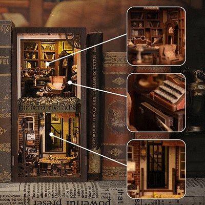 Book Nook - Agence De Détectives Rose