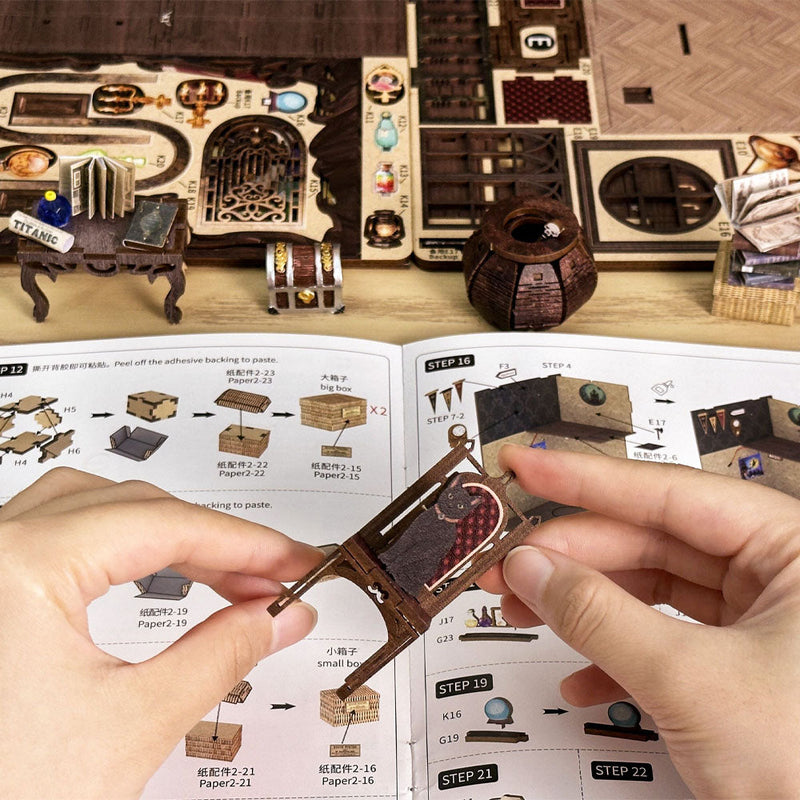 Book Nook - Le Pharmacien Magique