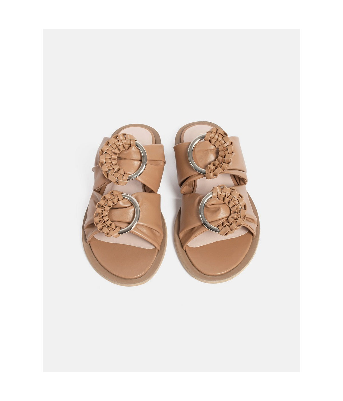 Be Ok Sandals - Brown