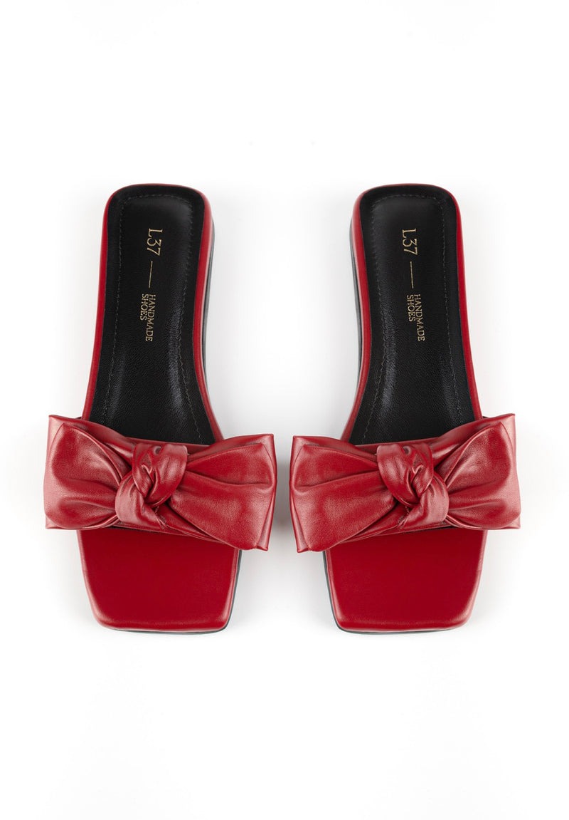 Mules Costa Calma - Rojo