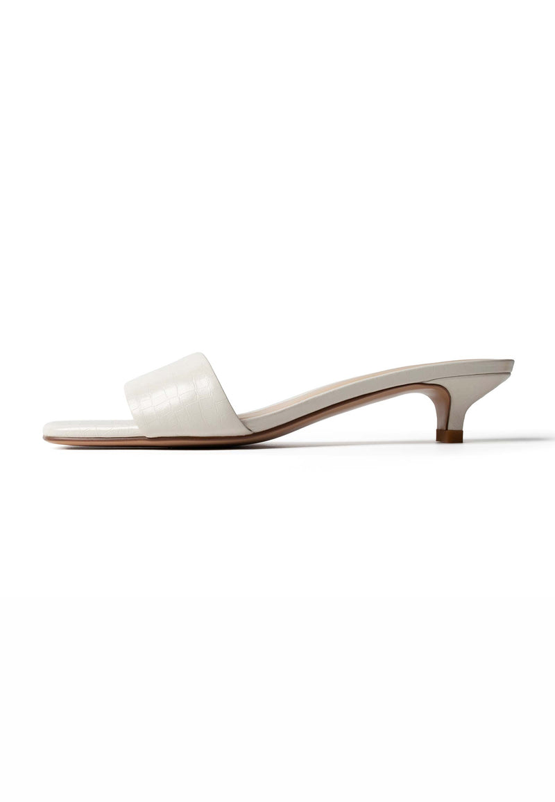 Chaussures Plates Dressed In Summer Air  - White