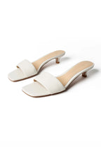 Sandales à Talons Dressed In Summer Air  - White