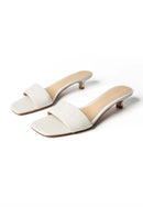 Chaussures Plates Dressed In Summer Air  - White