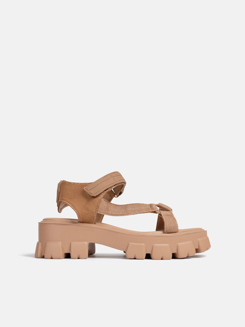 Don't Wait Up Sandals - Nude