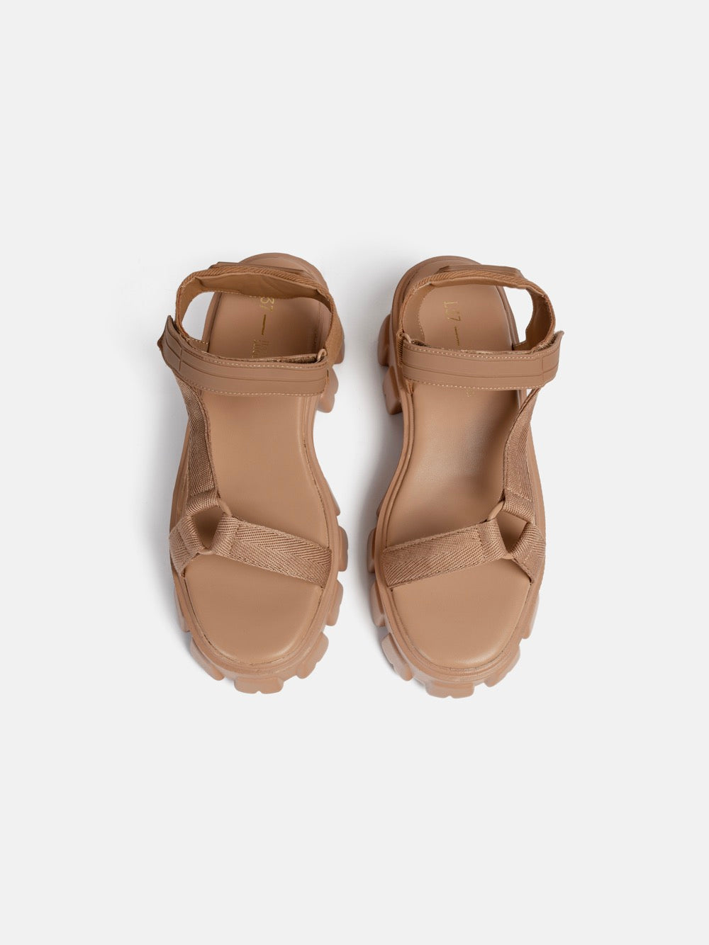 Don't Wait Up Sandals - Nude