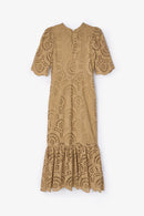 Robe Leyre Découpé Beige