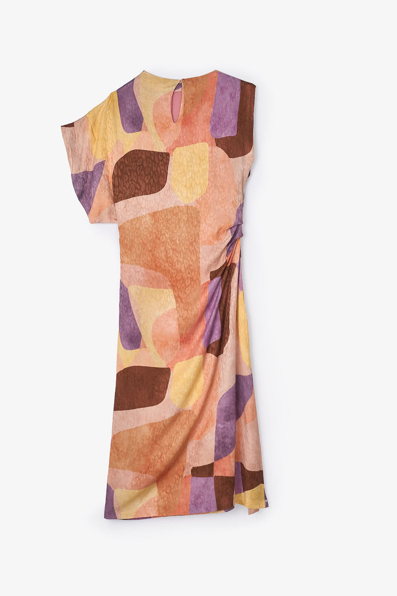 Robe Hara Cubiste Rose