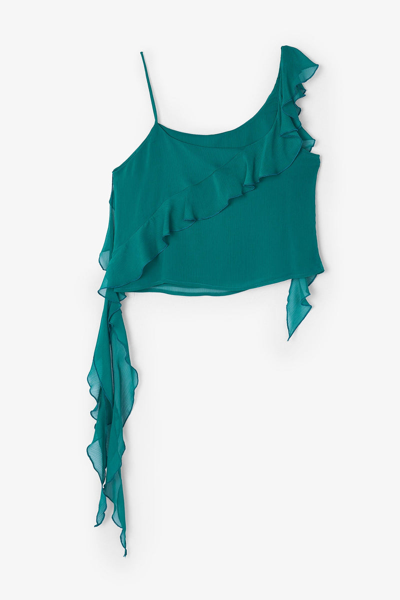 Top Victoria Bamboula Cobalt