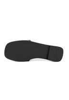 Fair And Square Open-Toe Sandals - Black