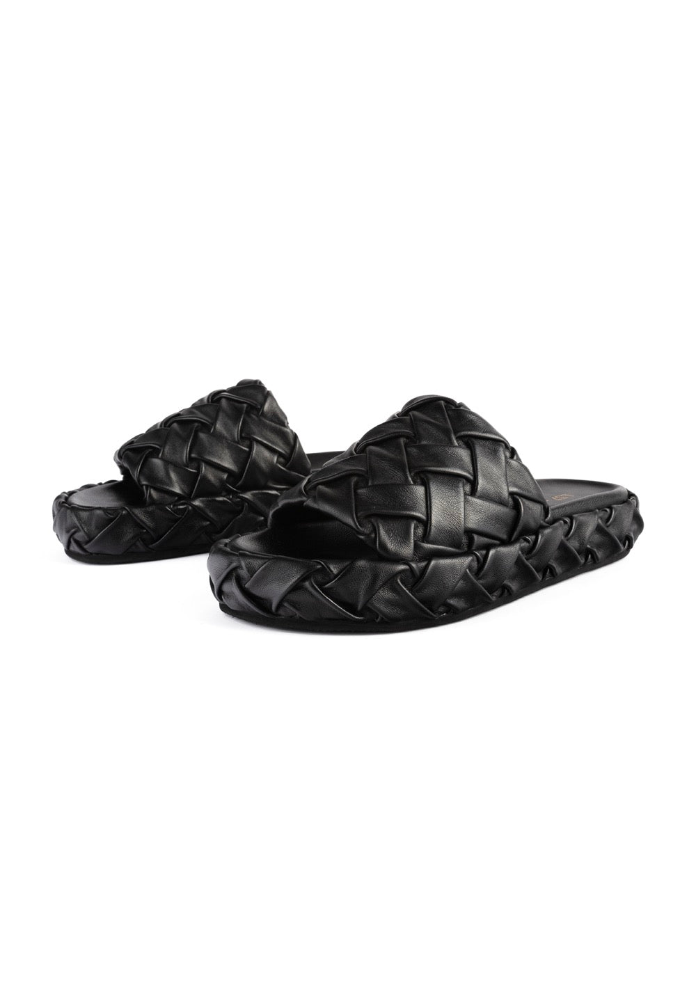 Mules Hibiscus Hues - Nero