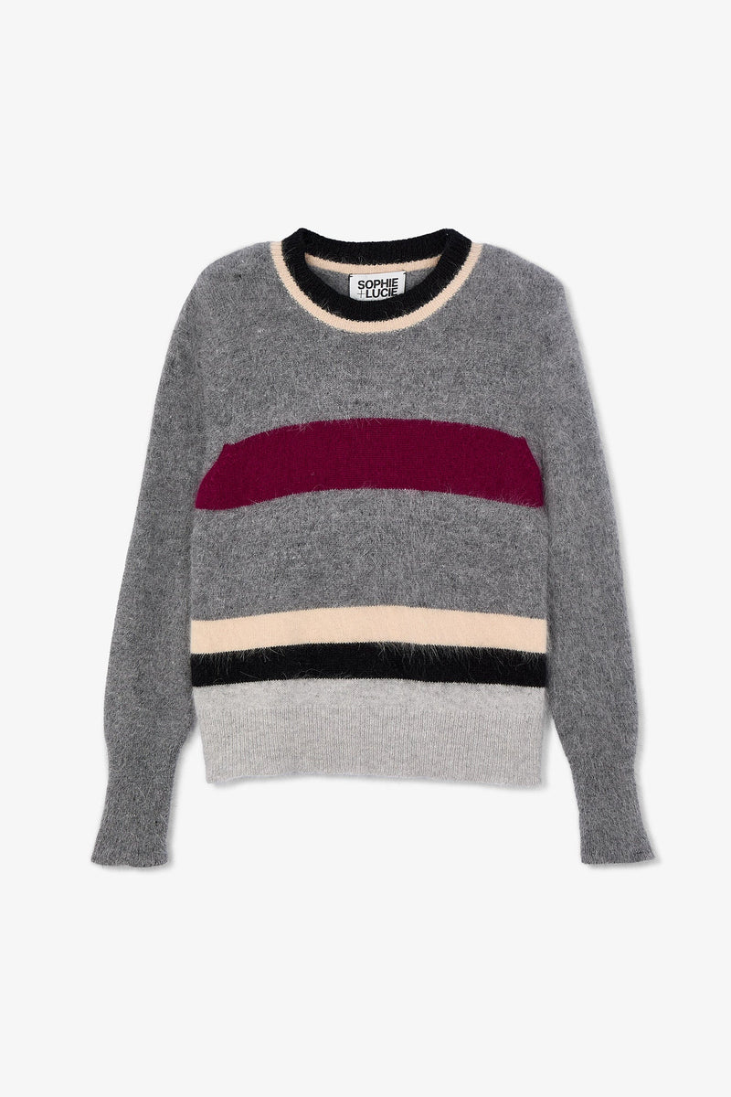Pull Nagoya Maille Gris