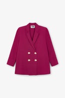 Veste Icon Fil Prune