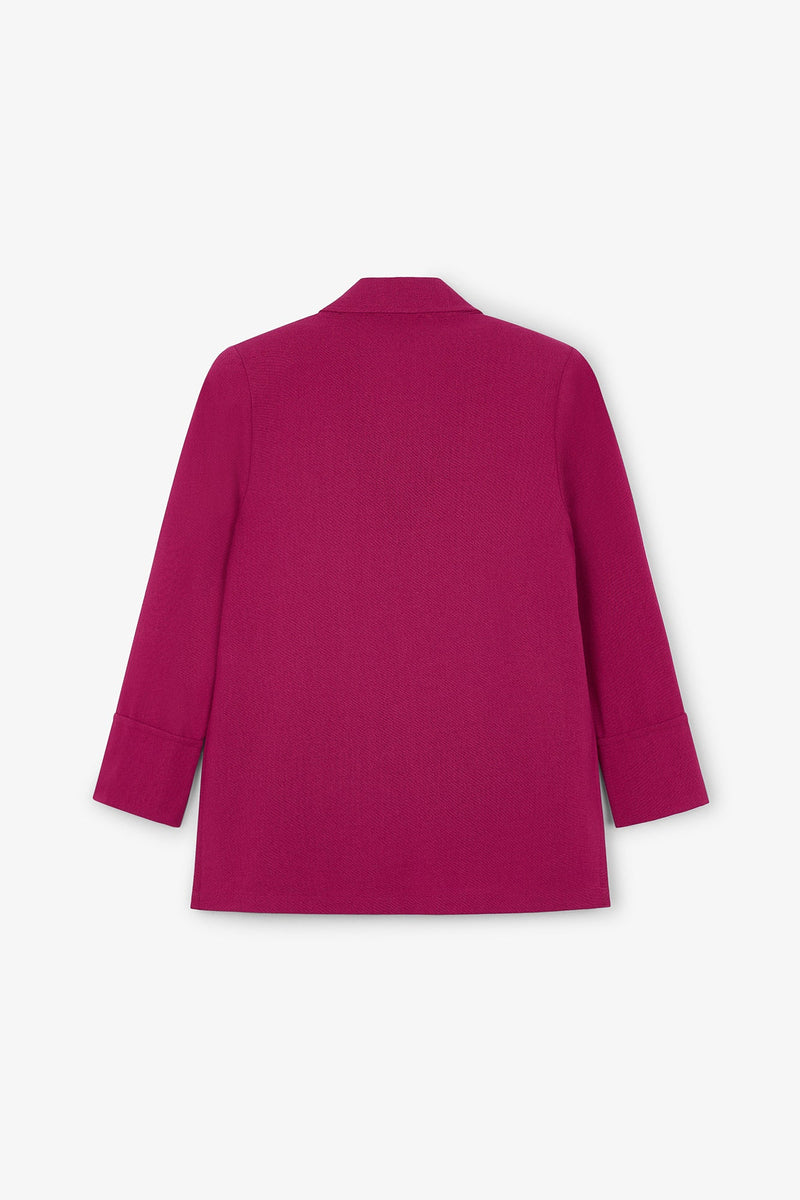 Veste Icon Fil Prune