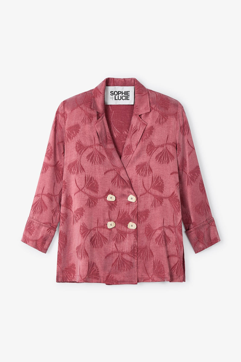 Veste Icon Palmes Sienne