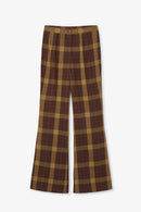 Pantalon Eighties Madras Marron