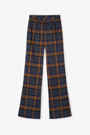 Pantalon Eighties Écosse Bleu
