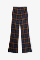 Pantalon Eighties Écosse Bleu
