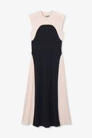 Robe Duo Maille Bicolore