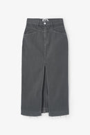 Jupe Denim Sergé Gris