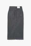 Jupe Denim Sergé Gris