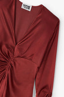 Robe Fernanda Satin Sienne