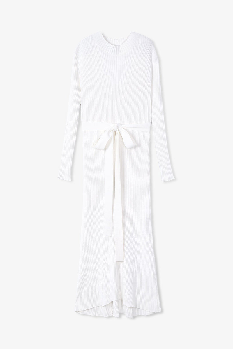 Robe Alejandra Maille Écru