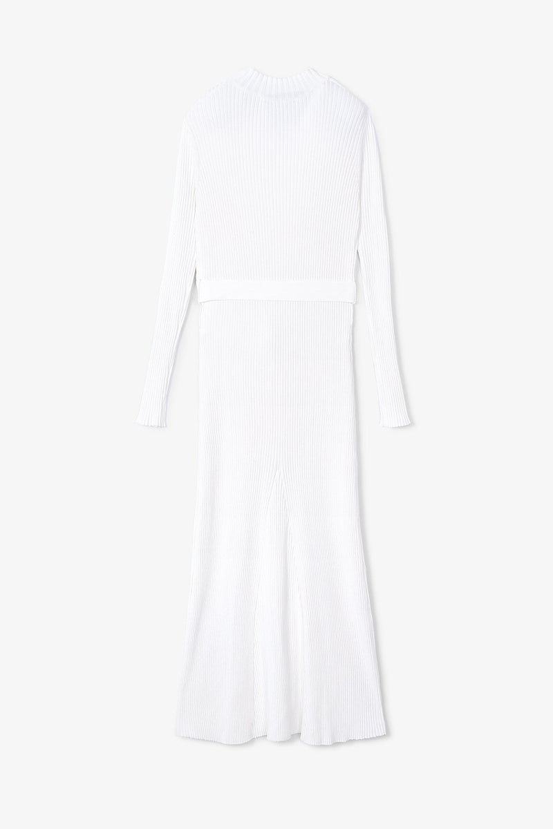 Robe Alejandra Maille Écru