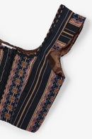 Corset Tyrol Grecques Noir