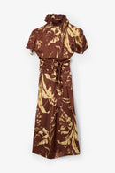 Robe Épaule Positionné Marron