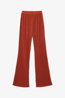 Pantalon Seventies Maille Carmin