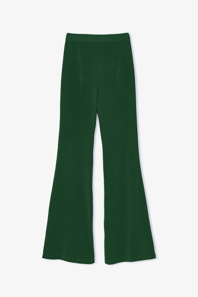 Pantalon Seventies Maille Vert