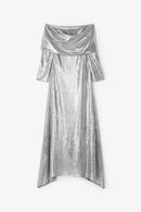 Robe Gilda Maille Argenté