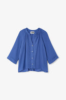 Blouse Molli Froissé Bleu