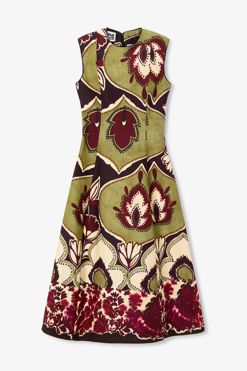 Robe Column Joana Framboise