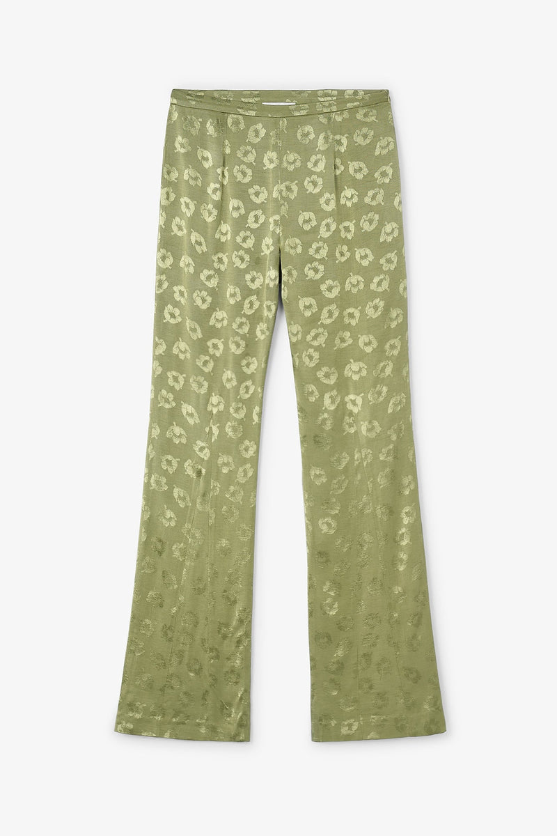 Pantalon Sirin Jacquard Beztas Olive