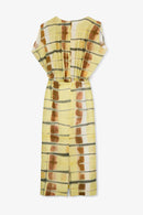 Robe Italien Batik Jaune