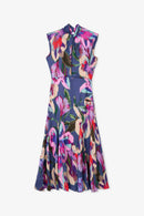 Robe Anabel Monet Bleu