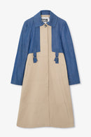 Trench Ist Tencel Bicolore