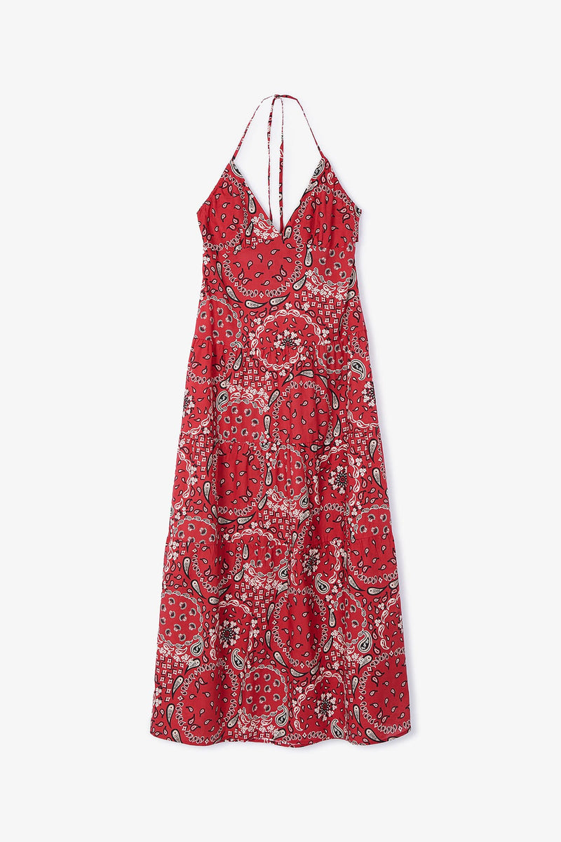 Robe Gigi Bandana Rouge